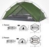 Naturehike New Vik Camping Tent Ultralight 1-2 Person Travel Beach Shelter Tent Outdoor Waterproof 4 Season Backpacking Tent