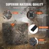 VEVOR Hunting Blind, 270¬∞ See Through Ground Blind, 1-2 Person Pop Up Deer Blind for Hunting with Carrying Bag, Portable Resilient Hunting Tent